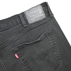 Levi's 541 Athletic Taper Men 42x30 Black Jeans Stretch Denim 510782-AD